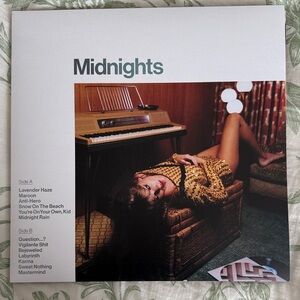 TAYLOR SWIFT Midnights Vinyl Record JADE